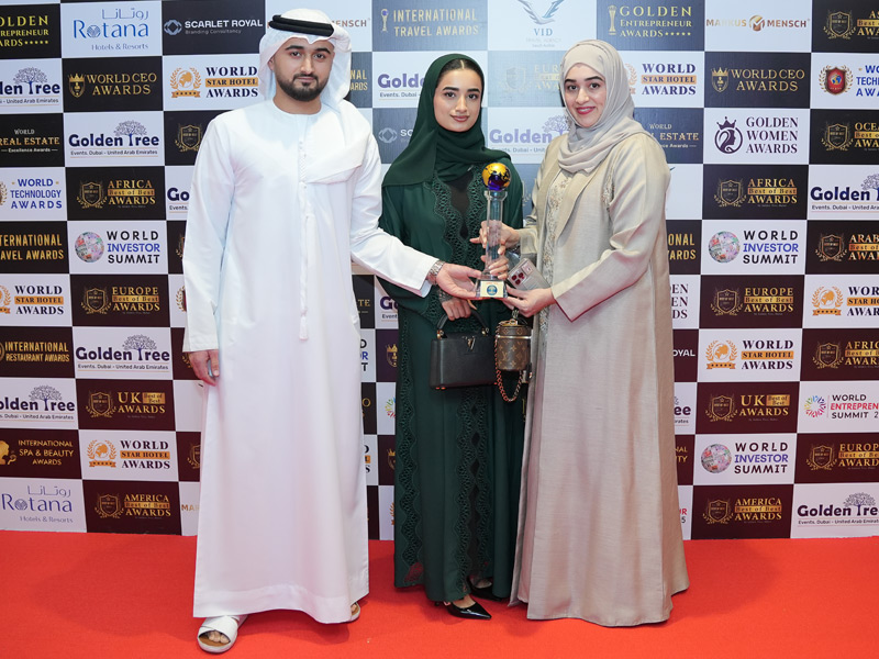 World Technology Awards winners on stage