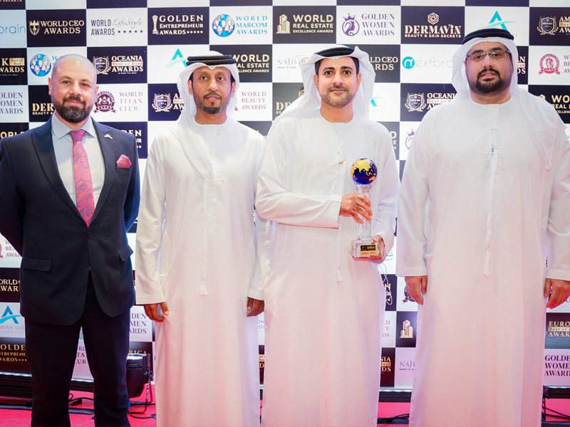 Delegates networking at a regional technology awards event