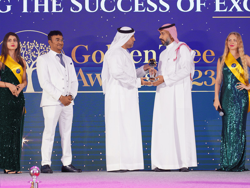 Educational innovation leaders recognised on stage at the World Technology Awards